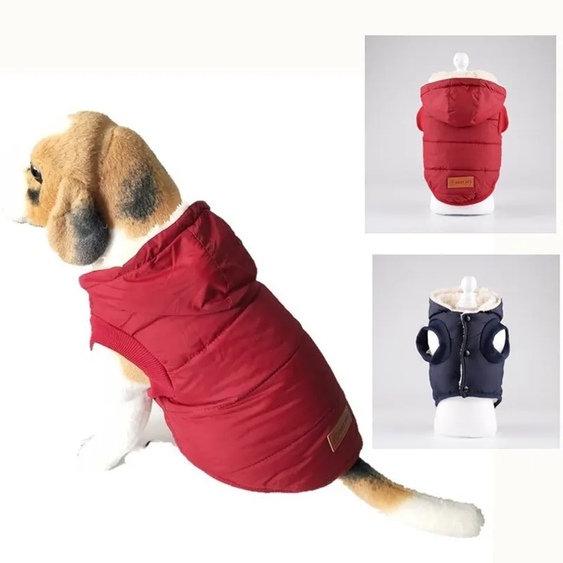 Зимнее пальто для домашних животных Одежда для собак теплая одежда для собак для маленьких собак рождественское большое зимнее пальто для собак Одежда для чихуахуа