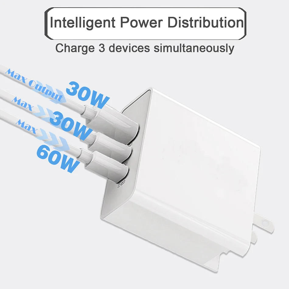 URVNS GaN 100W 65W PD 3.0 Fast Charger USB