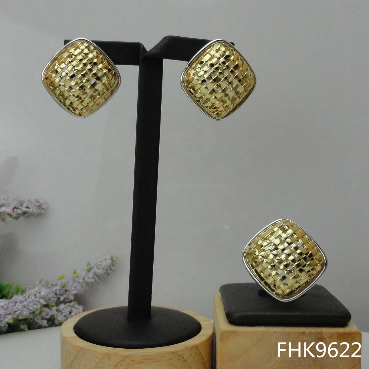 Yuminglai серьги и кольца наборы российские ювелирные изделия искусственные FHK9622 |
