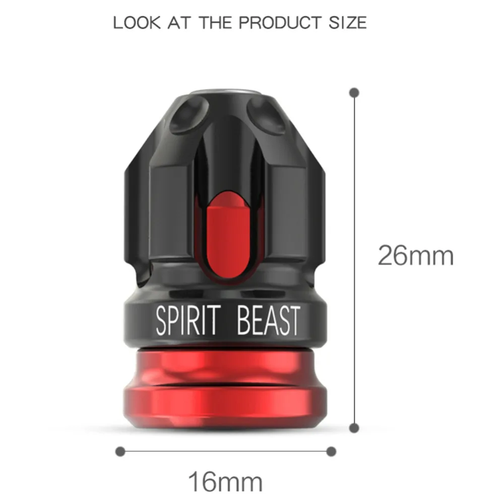 Spirit Beast Универсальный мотоциклетный газовый клапан крышка модификации аксессуары моторная насадка на колесо крышка легкий