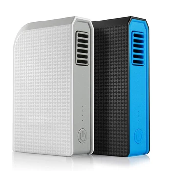 

Small Personal Fan with 6000mAh Power bank Mini Handheld USB Desk Fan with Portable Charger Best using in Travel School office K