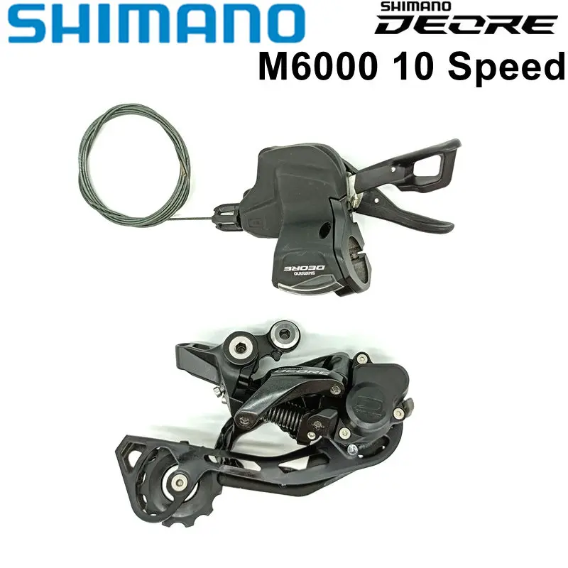 

Shimano Deore M6000 Rear Derailleurs 1x10 Speed SL-M6000 Shifter Lever MTB Bike Derailleurs Groupset RD-M6000 SGS