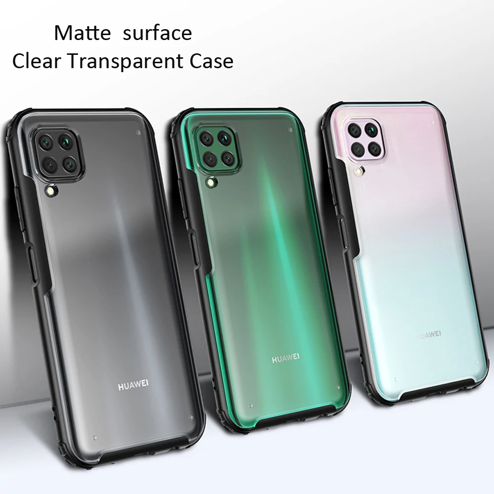Прозрачный чехол для Huawei P40 Lite PC + TPU матовый Nova 7i | Мобильные телефоны и аксессуары