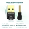 Rocketek USB Bluetooth Dongle Adapter 5.0 for PC Computer Speaker Wireless Mouse Bluetooth Music Audio Receiver Transmitter aptx ► Photo 2/6