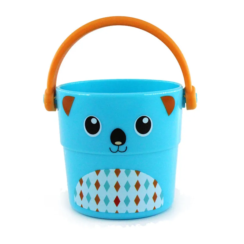 light blue Игрушки для ванной Pour Bucket Детское купание Распыление воды инструмент милый поток чашки стиль детская игрушка J0169 - Цвет: light blue