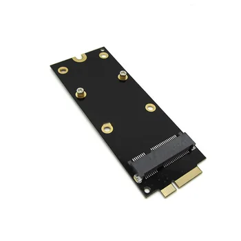 

mSATA mini-SATA SSD Slot to 7+17 pin Converter Adapter Card for 2012 MacBook A1398 A1425 MC975 MC976 ME662 ME664 ME665,20pcs