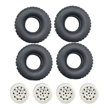 

High Quality New 4pcs Upgrade Metal Wheels Spare Parts for 1/16 WPL B14 B16 B24 B36 C14 C24 C34 RC Car Part