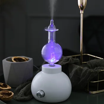 

European Electric Ceramic Glass Aromatherapy Pure Essential Oils Diffuser Air Fog Nebulizer Humidifier Fragrance Distributor