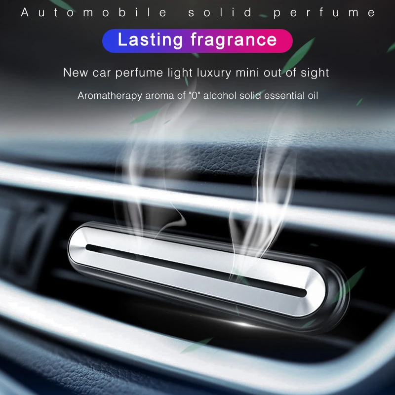 Car Air Freshener Clip Vent Perfume Parfum Flavoring For Auto Interior