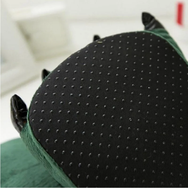 autumn and winter children home shoes dinosaur paw shoes cartoon animal cotton baby boy girl clothes animal pajamas shoes set