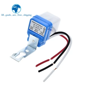 TZT 10A Photoswitch Sensor Switch Auto On Off Photocell Street Light Control Universal 220V Automatic Sensor Home Accessories