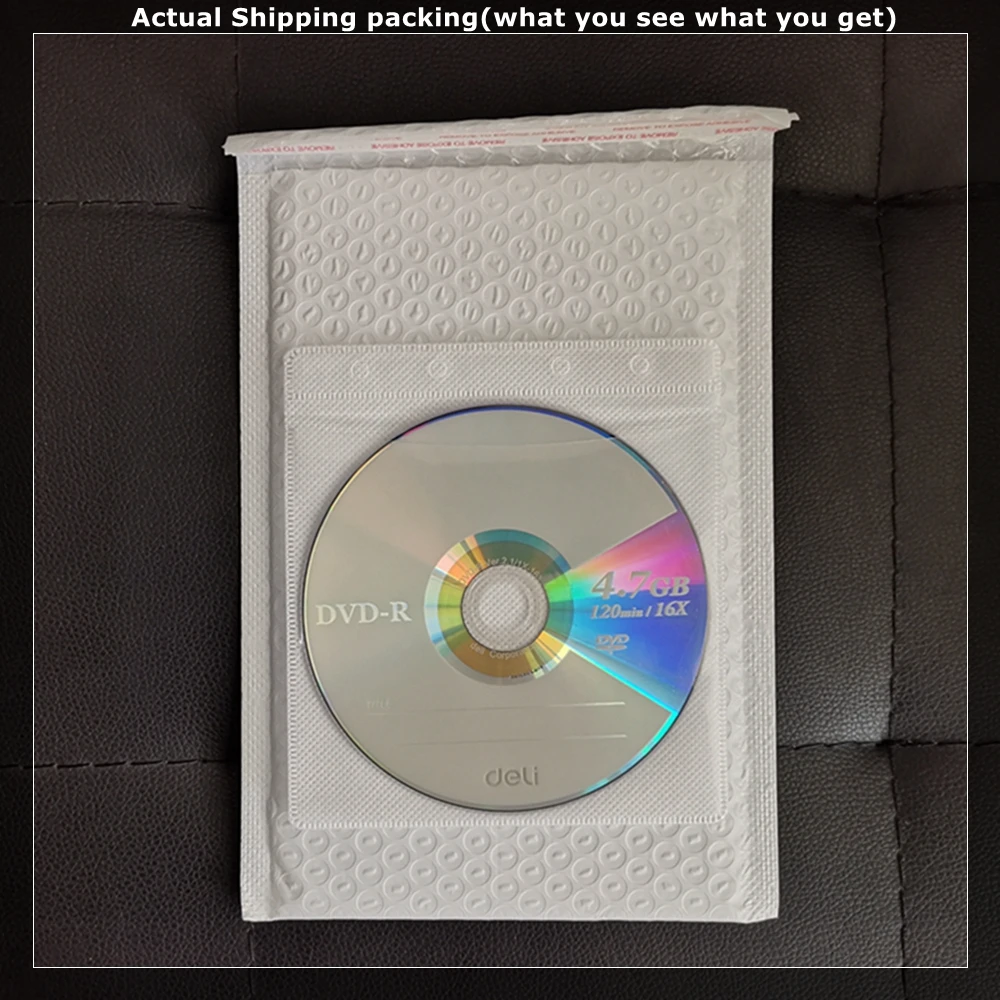 4 pièces/uno Deli 3724 DVD-R disque vierge enregistrable DVD unique puce enregistrable numérique polyvalent 4.7GB/120min/16x disque DVD-R