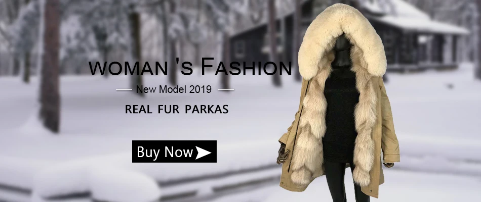 Женская парка с натуральным мехом, зимнее пальто из лисьего меха, пальто с мехом кролика