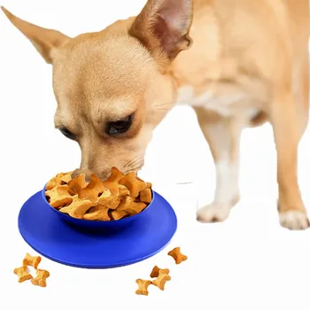 

Pet Dogs Feeding Silicone Bowl Do Not Scatter Or Messy Suction Cup Folding Bowl Easy Washing Travel Food Water Cat Dog bowl