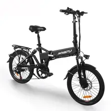 Складной электрический скутер мини электрические велосипеды 20 дюймов 36V 250W Портативный легкий Электрический велосипед Байк, способный преодолевать Броды