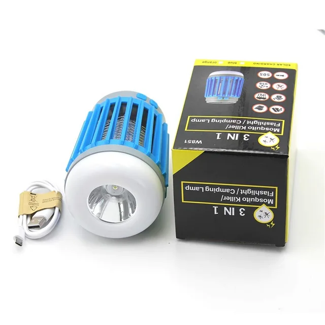 Hordozható Szúnyoglepler Kemping Lámpa Ip67 Vízálló Sátor Könnyű Szúnyog Bug Zapper Kültéri Lámpás - Image 6