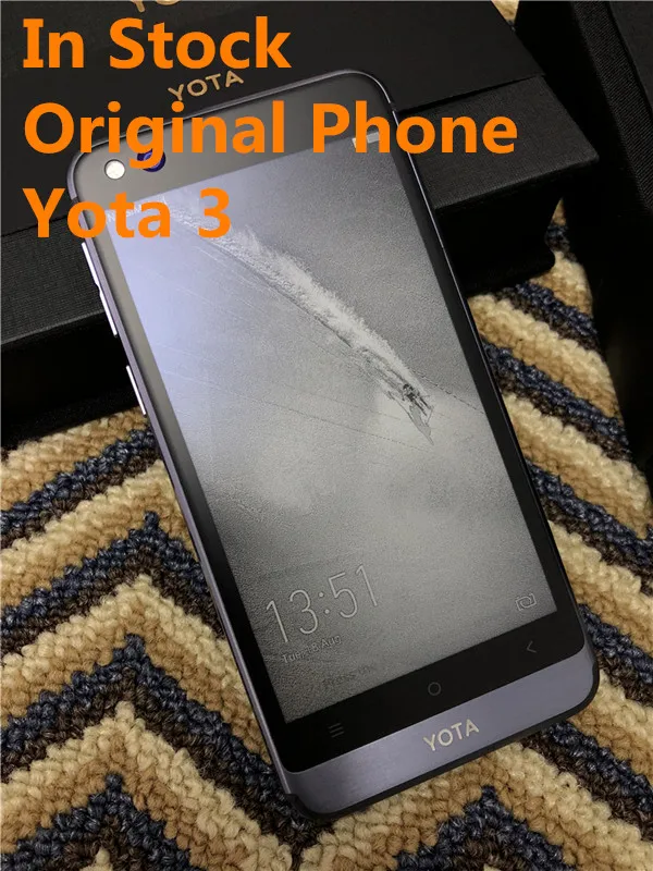 New Original Yota 3 Yotaphone 3 Dual Screen 5.5" Snapdragon 625 Octa Core 4G RAM 128G ROM Android 8.1 Support Play Store