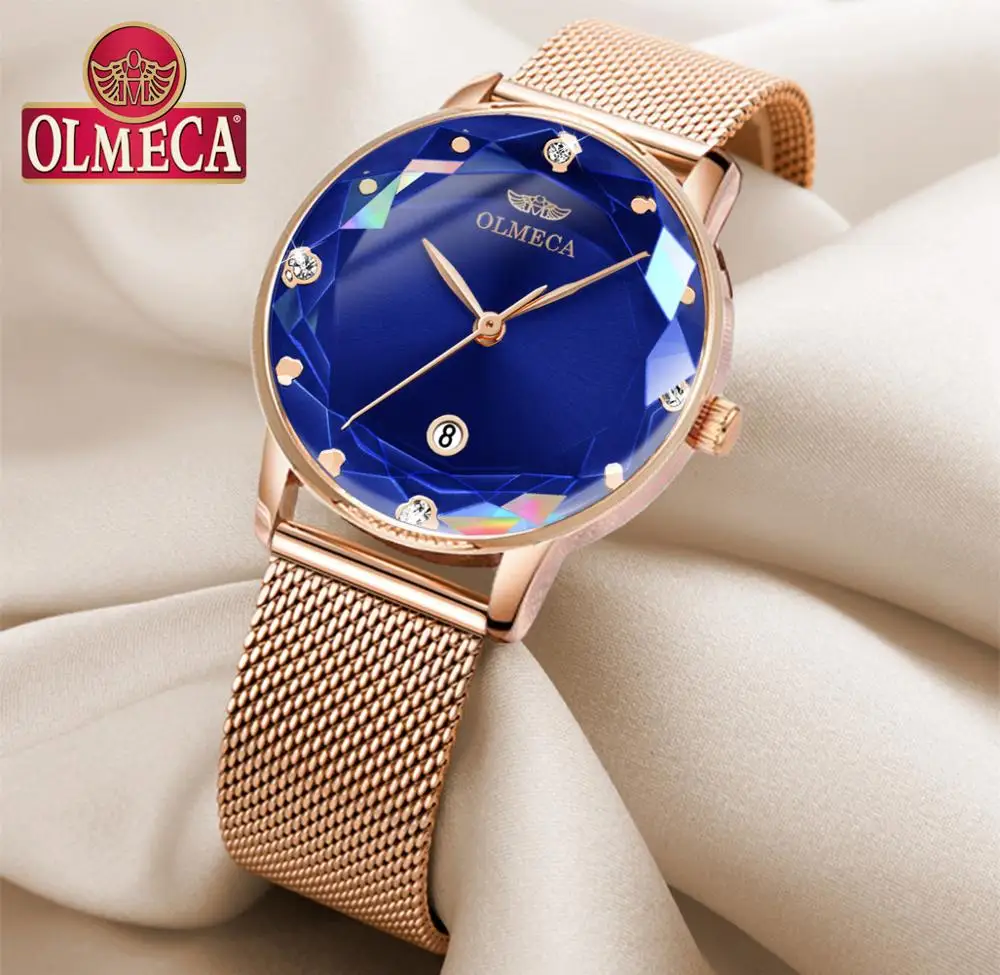 

Top Brand OLMECA Relogio Feminino Waterproof Watches Wrist Clock Military Watch Watches for Women Classic Aolly Fashion Watch