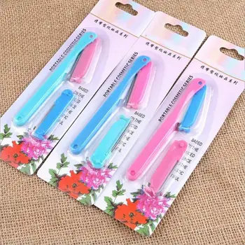 

Eyebrow Trimmer Safety Folding Razor Trimmer Removal Eyebrow Hair Removal Blades Shaver Makeup Cosmetic Makeup Tool Acessories