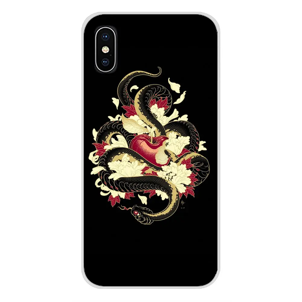 Ручное Животное змея Цветок для huawei G7 G8 P7 P8 P9 P10 P20 P30 Lite Mini Pro P Smart Plus Чехлы для мобильных телефонов - Цвет: images 8