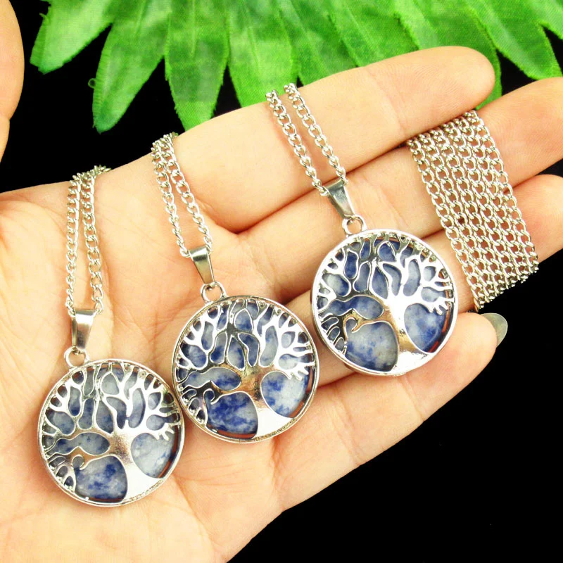 

3 шт., бриллиантовое Дерево жизни, круглые кристаллы