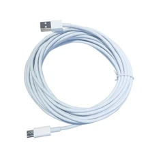 5 м кабель для зарядки и передачи данных для iPhone samsung HuaWei Micro USB телефонный кабель адаптер Белый USB кабель для передачи данных USB для LG xiaomi