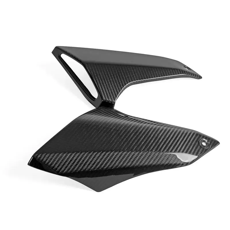 

Motorcycle Carbon Fiber For Yamaha MT09 MT 09 FZ09 FZ 09 2014 2015 2016 2017 Gas Tank Side Tank Side Fairings Air Intake Cover