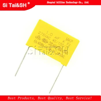 

10pcs X2 Safety capacitor 22.5mm 275VAC 275V 0.22UF 0.33UF 0.47UF 0.56UF 0.68UF 0.82UF 1UF 1.2UF 1.5UF 2.2UF Polypropylene film