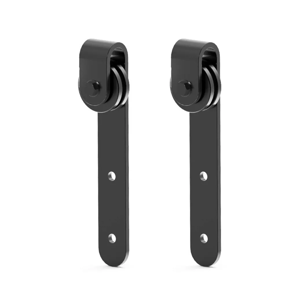 Cabinet Sliding Barn Door Hardware Kit 1 Set Super Mini Sliding Door Hardware Kit Top Mount Hanger Track Closet sliding barn door guide