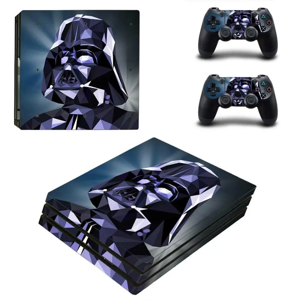 Звездные войны PS4 Pro наклейка s Play station 4 кожа Наклейка Обложка для playstation 4 PS4 Pro консоль и контроллер Скины Виниловые - Цвет: YSP4P-0411
