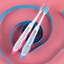 2 шт. для активного отдыха, туризма, отдыха, зубная щетка, портативная, сменная, мини, для использования в путешествиях, прочная, складная, легкая, для кемпинга