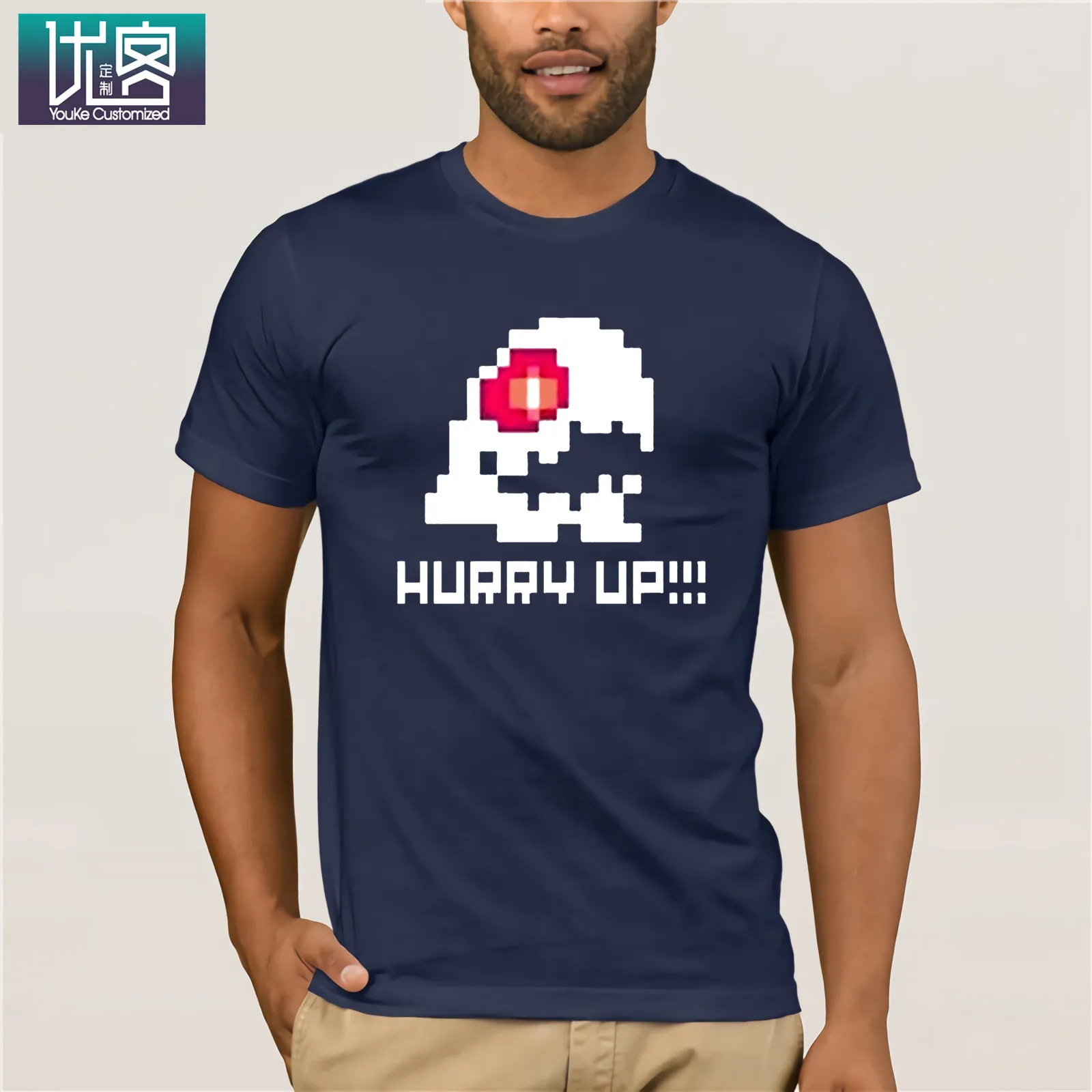 Bubble Bobble Hurry Up, забавная футболка с видеоиграми, хлопок, мужская и женская футболка, мужские футболки, летняя стильная Винтажная футболка с вырезом лодочкой