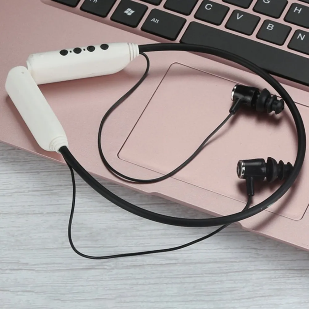 Водонепроницаемые спортивные Bluetooth наушники MP3 плеер беспроводная гарнитура Шея висячая Встроенная 8 г 16 г 32 г карта памяти
