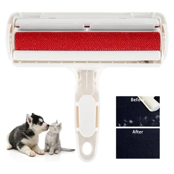 

Pet Hair Remover Roller Lint Cat Dog Fur Sticky Lint Roller Remover Shaver Pets Reusable Hair Brush Cleaner Sweeper Pet Supplies