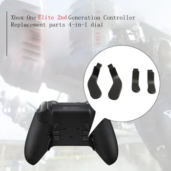 

For Microsoft Xbox One Elite 2nd Generation Handles Replacement Parts 4-in-1 Long And Short Paddles Controller Game Accessories