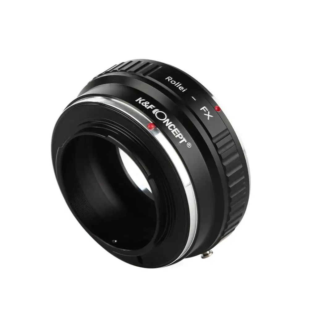 K& F Concept адаптер для Rollei QBM Крепление объектива к Fujifilm X-Pro2, X-A2, X-E1.X-T1 X-T2 X-T20 X-T3 X-T30 GFX