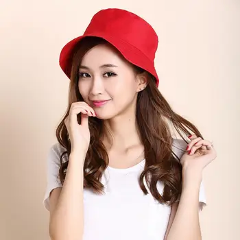 

Unisex Summer Foldable Bucket Hat Women Outdoor Sunscreen Cotton Casual Fishing Hunting Cap Men Basin Chapeau Sun Prevent Hats