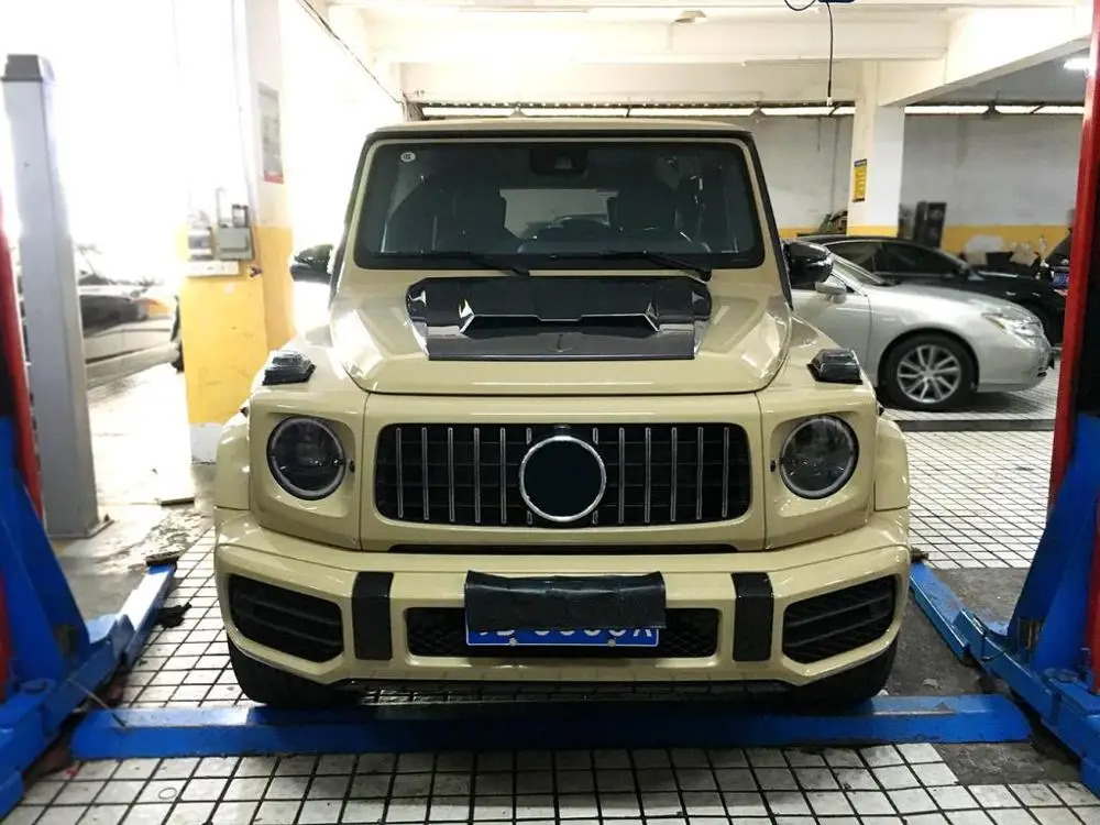 Капот двигателя из углеродного волокна для G class крышка двигателя из углеродного волокна для G class W464 отделка капота двигателя из углеродного волокна