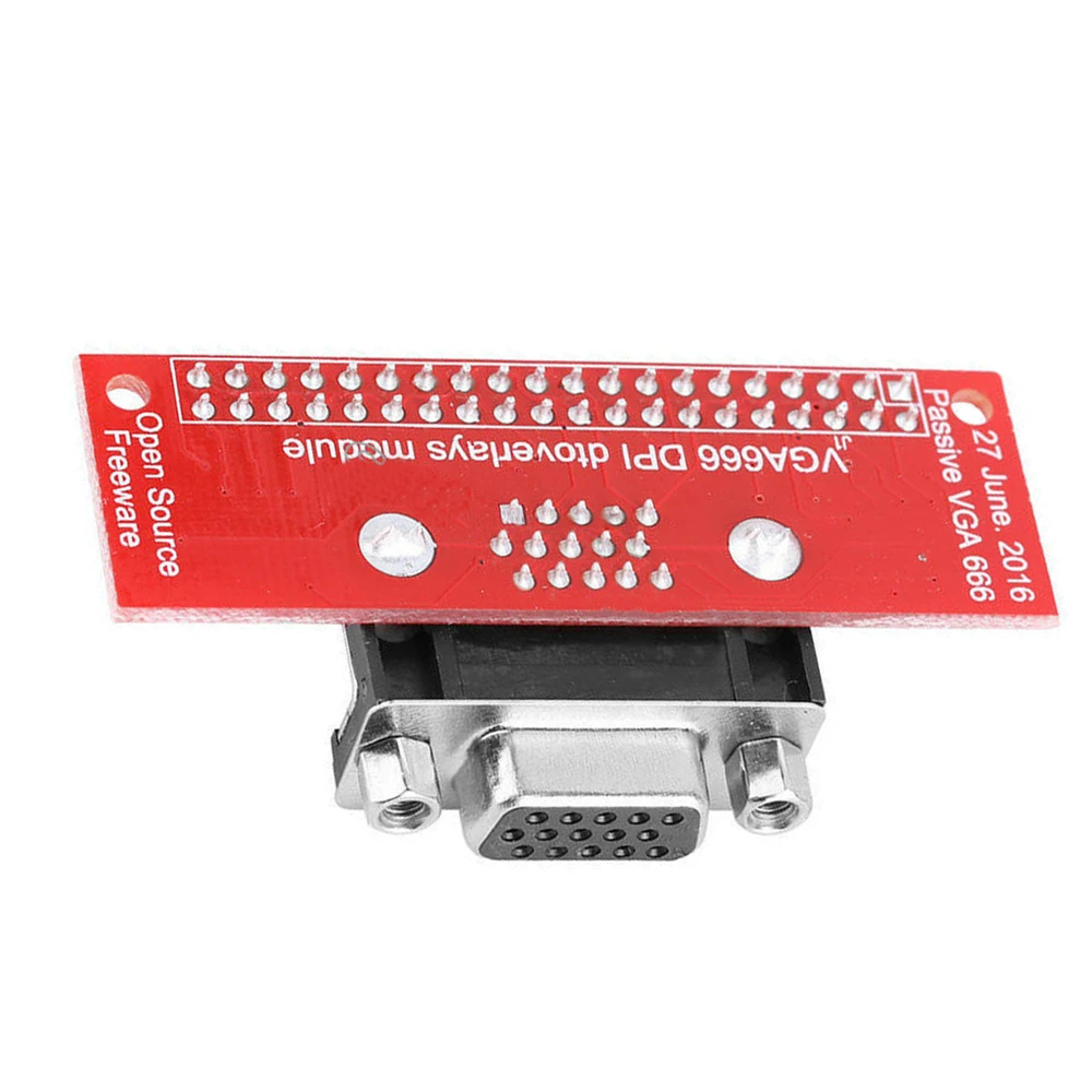 Модуль расширения VGA666 плата адаптера для Raspberry Pi 3/2/B+/A+ 6 бит/канал для Raspberry Pi 3