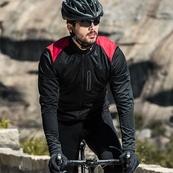 

Santic Men Cycling Jackets Windbreaker Windproof Reflective jacket Keep Warm Black Spring Autumn Winter Cycle Clothings KC6104R