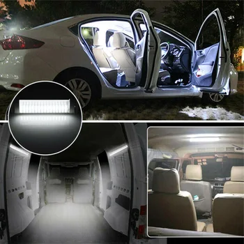 

White 72 LED Car Vehicle Dome Roofs Ceiling Interiors Reading Light Lamp DC12V