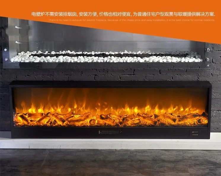 Factory sale various widely used modern insert flame fireplace electric  150*20*50cm - AliExpress