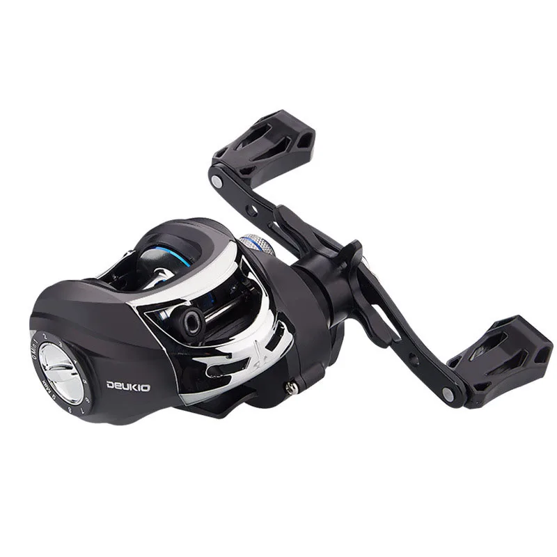 

Baitcasting Reel 17.6 Lbs Carbon Fiber Drag,7.2:1 High Speed Gear Ratio Saltwater Freshwater fishing wheel Fishing Reel