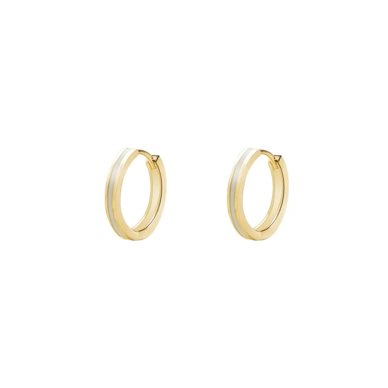 

Ear Ring Circle Ear Clip 2019 Popular Ornament Simple Pajama without Picked Earrings High Grade Sense Oil Drop Ear Stud