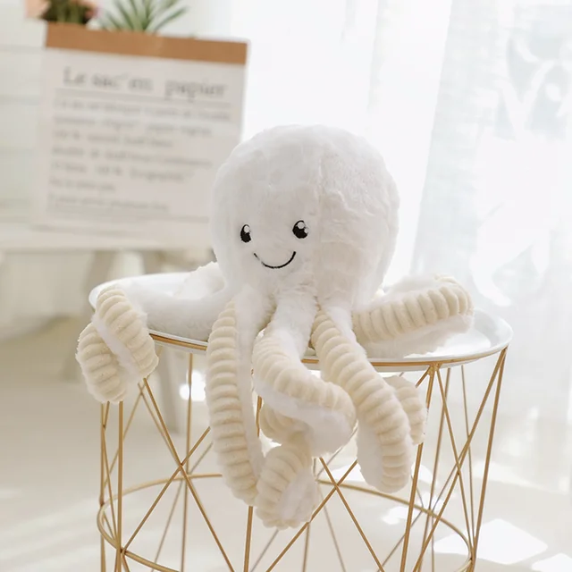1pc 18cm Lovely Simulation octopus Pendant Plush Stuffed Toy Soft Animal Home Accessories Cute Animal Doll Children Gifts