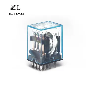 

LY2NJ 11 Pin Electronic Mini Electromagnetic Relay DPDT AC 220V 12V 10A Coil Power Relay DC24V 12V