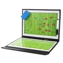 Useful Leather Fold Trainning Board Board Portable Equipments 2.5 Soccer Football Assisitant Tactical Teaching Equipments Footba