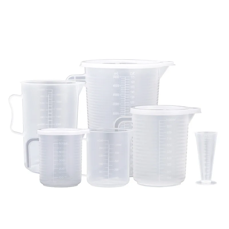 

Measuring Cup with Measuring Tea Shop Only Plastic Ml Small Standard Plan Measuring Cylinder Baking Household Kitchen Set