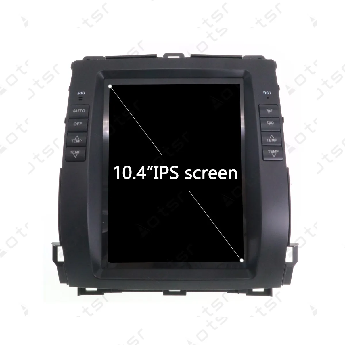 AOTSR Android 8,1 Tesla стиль HD экран Автомобильный gps навигатор для Toyota Land Cruiser Prado/Lexus GX470 2002-2009мультимедийный плеер