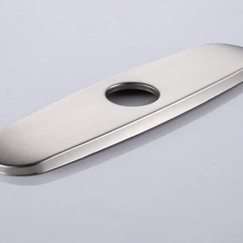 

Faucet Hole Cover Deck Plate Bathroom Kitchen Basin Faucet Covering Unused Mounting Holes Home Accessories
